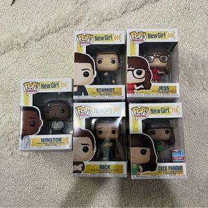New Girl Funko Pop Bundle - Rare & Hard to find!